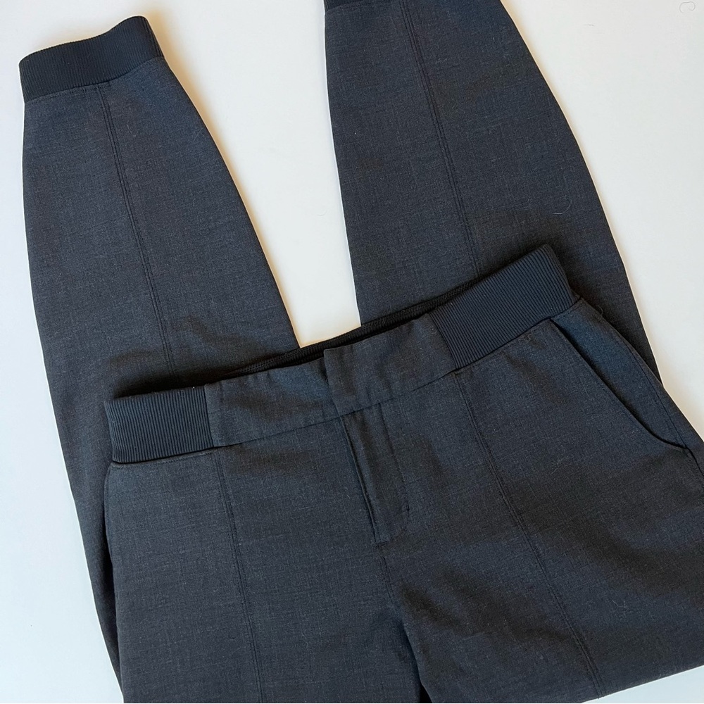 Athleta Work It City Wool Blend Jogger Pants